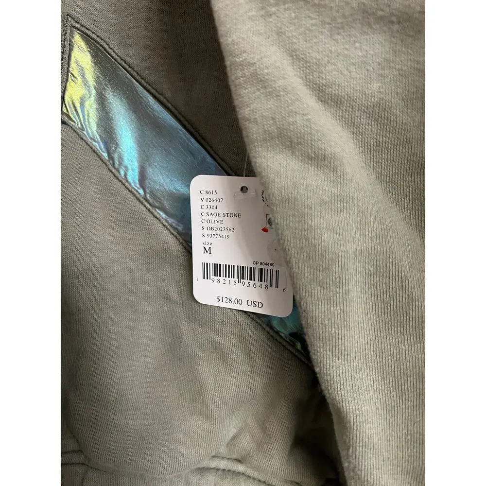 NWT Free People FP Movement Away We Go Half Zip Size M